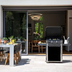 Plancha à Gaz Sur Chariot - Combo ENOSIGN 65 Inox & Noir -Eno Bbq Boutique 57028385 a1 combo plancha enosign 65 inox et noir eno