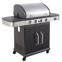 Pack Cuisine Extérieure FIDGI 4 Avec Barbecue Gaz + Desserte + Evier -Eno Bbq Boutique barbecue gaz cook in garden fidgi 4 seul min 1