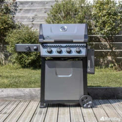 Barbecue à Gaz Napoleon Freestyle F425SBPGT 4 Brûleurs + Réchaud -Eno Bbq Boutique barbecue gaz napoleon freestyle 425 08 1