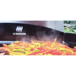 Barbecue Mendy + Plancha Baia 260 Le Marquier Sur Chariot Mixte Ardoise -Eno Bbq Boutique barbecue mendy plancha baia 260 le marquier chariot mixte ardoise 3