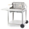 Barbecue à Charbon Le Marquier Exclusive Mendy + Chariot - Inox