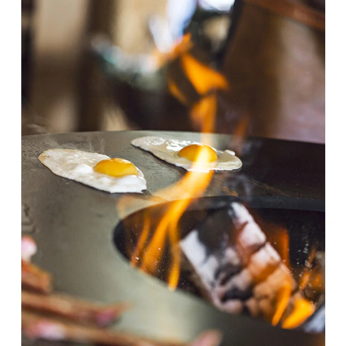 Brasero Plancha OFYR Island PRO Corten 100 Céramique Gris Anthracite + Housse Offerte 2 Brasero Plancha OFYR Island PRO Corten 100 Céramique Gris Anthracite + Housse Offerte – Image 2