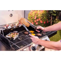 Lot De 3 Ustensiles Pour Barbecue CharBroil Spatule Pince Fourchette -Eno Bbq Boutique charbroil ustensiles barbecue 2