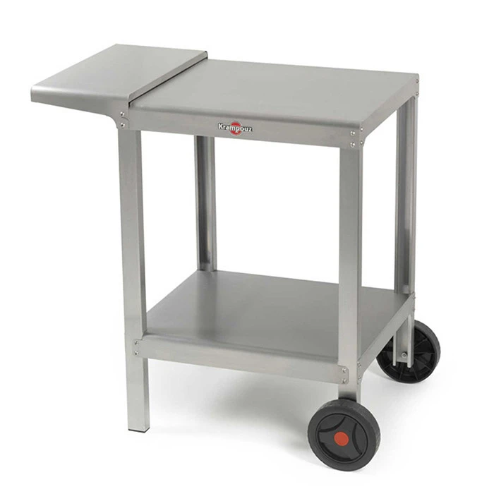 Chariot Inox "Plein Air" Compact Pour Plancha Krampouz 1 Chariot Inox "Plein Air" Compact Pour Plancha Krampouz