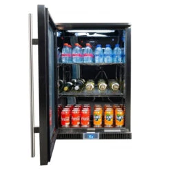 Napoleon Réfrigérateur 135L Pour Cuisine Extérieure Napoléon - Ouverture à Gauche 21 Napoleon Réfrigérateur 135L Pour Cuisine Extérieure Napoléon - Ouverture à Gauche -Eno Bbq Boutique frigo napoleon ouverture gauche ouvert plein