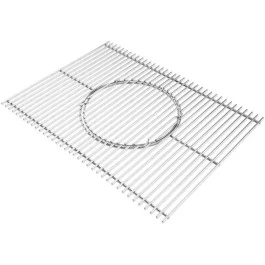 Grilles Gourmet BBQ System En Acier Inoxydable Pour Weber Genesis Série 300 1 Grilles Gourmet BBQ System En Acier Inoxydable Pour Weber Genesis Série 300