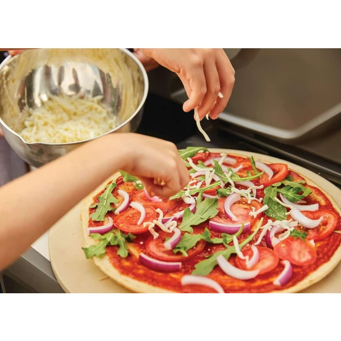 Lot De 2 Pierres à Pizza Ø 24,5 Cm Napoleon Pour Tous Barbecues 4 Lot De 2 Pierres à Pizza Ø 24,5 Cm Napoleon Pour Tous Barbecues – Image 4