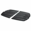 Lot De 2 Grilles De Cuisson En Fonte émaillée Pour Barbecues Weber Q Séries 100 Et 1000