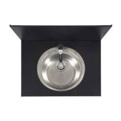 Modulo Evier - Coloris Inox Et Noir - Pour Cuisine D'extérieur ENO -Eno Bbq Boutique modulo inox noir evier cuisine exterieur eno 3