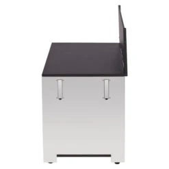 Modulo Pour Poser Une Plancha - Coloris Inox Et Noir - Cuisine D'extérieur ENO -Eno Bbq Boutique modulo inox noir plancha cuisine exterieur eno 3 min