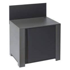 Modulo Pour Poser Une Plancha - Gris Acier - Cuisine D'extérieur ENO -Eno Bbq Boutique modulo plancha acier cuisine exterieur eno 1