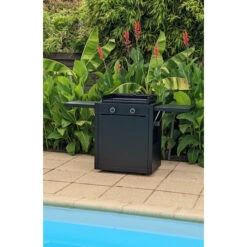 Pack Plancha à Gaz Forge Adour MODERN 60 Acier Noir + Chariot 15 Pack Plancha à Gaz Forge Adour MODERN 60 Acier Noir + Chariot -Eno Bbq Boutique plancha forge adour modern 60 acier sur chariot 5 1