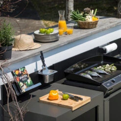 Modulo Plan De Travail - Gris Acier - Cuisine D'extérieur ENO -Eno Bbq Boutique pmod7001 modulo standard acier cuisine exterieur eno 6 min