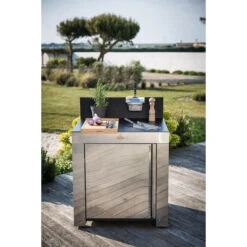 Cuisine D'extérieur ENO Modulo Inox Pour Plancha - 4 Modules -Eno Bbq Boutique reduit mod4101 a1 modulo standard hpl eno min