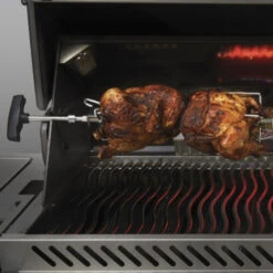 Rôtissoire Inox Pour Barbecue Napoleon Prestige PRO 500 Et Lex 485 -Eno Bbq Boutique rotissoire pour barbecue pro 665 napoleon 1 1