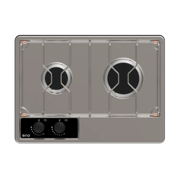 Pack Table De Cuisson Master 2 Brûleurs + Plateau Inox Et Noir Pour Modulo ENO 2 Pack Table De Cuisson Master 2 Brûleurs + Plateau Inox Et Noir Pour Modulo ENO – Image 2