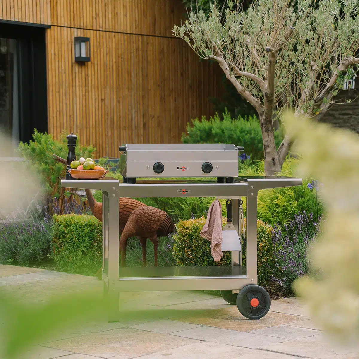 Eno Bbq Boutique 17 Eno Bbq Boutique -Eno Bbq Boutique chariot plein air krampouz inox desserte plancha